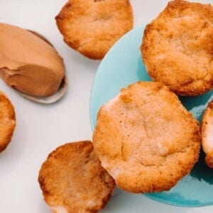 Keto Peanut Butter Cheesecake Brownie Bites | Kai's Baking