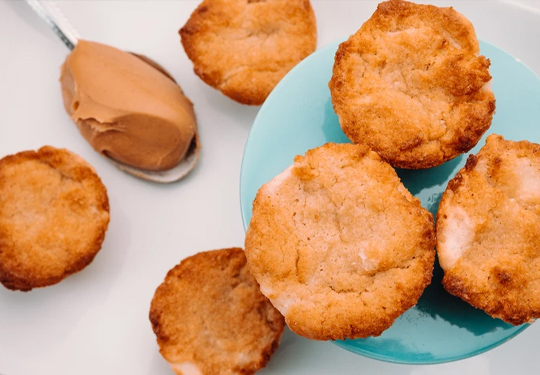 Keto Peanut Butter Cheesecake Brownie Bites | Kai's Baking